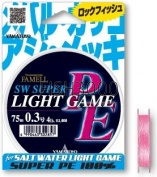  Yamatoyo PE Light Game 75m No. 0.5 6lb 3.0kg