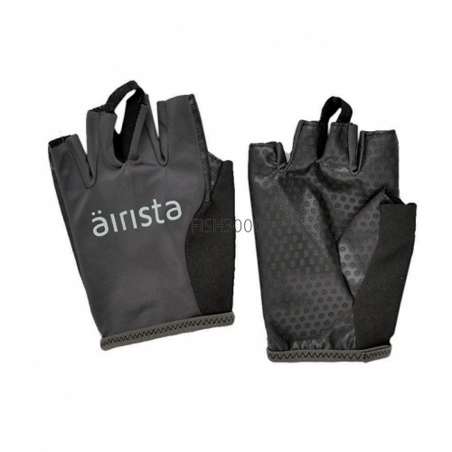  Tiemco Airista Non Skid Gloves dark grey XL (9.5)