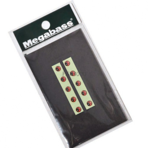  Megabass Spare 3D Eve 4.8mm ITO RED