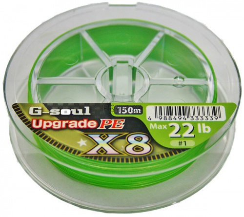  YGK G-soul X8 Upgrade PE 150m. 0,6 14lb.