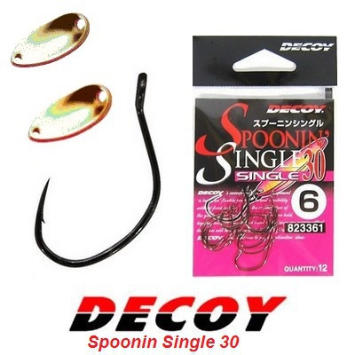 Крючок Decoy Spoonin Single 30