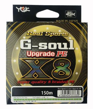 YGK G-soul X8 Upgrade PE 150m.