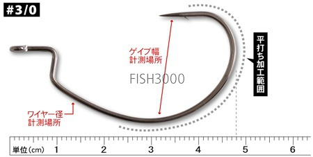  Decoy Hook Worm 25  3/0