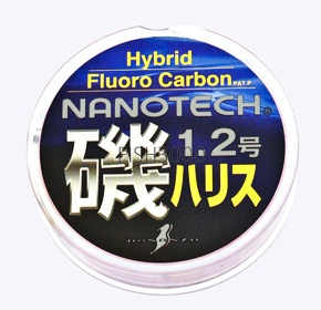  Golden Mean Nanotech Iso Harisu Fluorocarbon 50m 6LB 0.205 mm