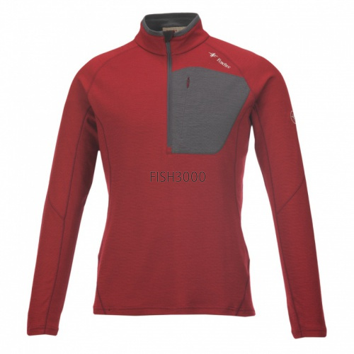  Tiemco Foxfire Zero Dry Wool Scheme Zip #XL (color Iron Red)