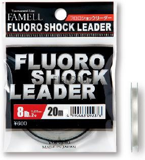  Yamatoyo Fluoro Shock Leader 20m 22 lb Clear-Fluoro