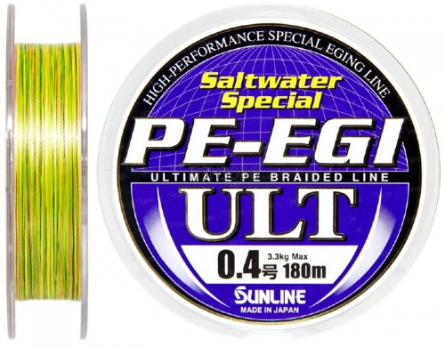  Sunline PE-EGI ULT 180m 0.4 0.104mm 3.2kg 7lb