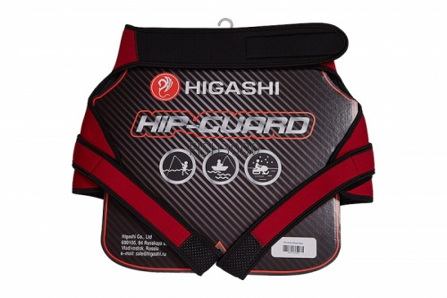   Higashi Hip-Guard Black-Red